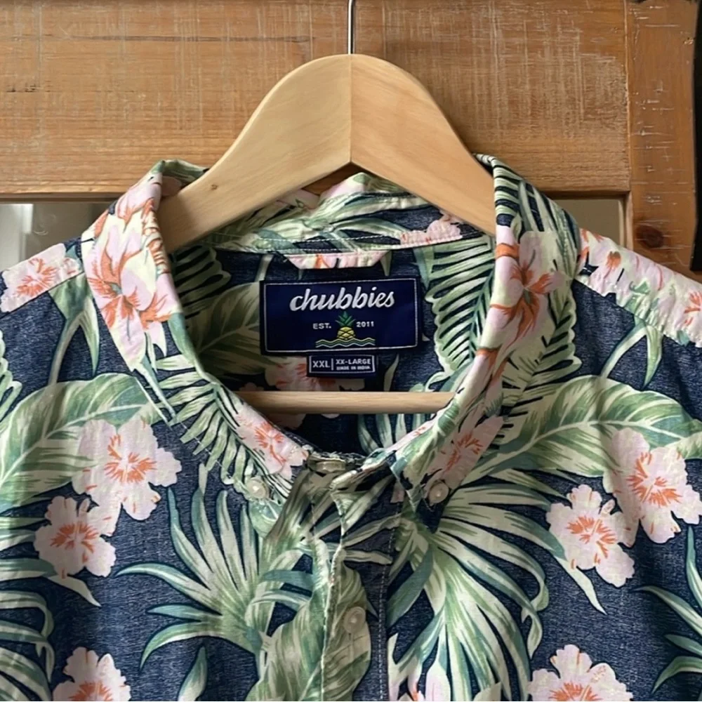 chubbies Floral Print Button Down Shirt - Picture 4 of 9
